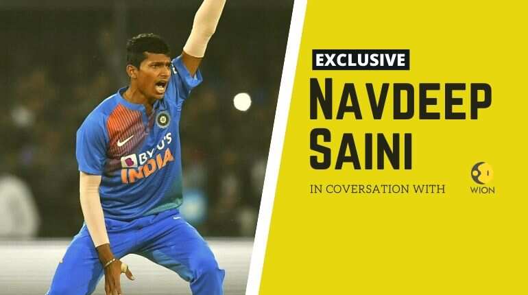 Exclusive | Fine with saliva ban, matches behind closed doors as it is for everyone's safety: Navdeep Saini Exclusive | Fine with saliva ban, matches behind closed doors as it is for everyone's safety: Navdeep Saini