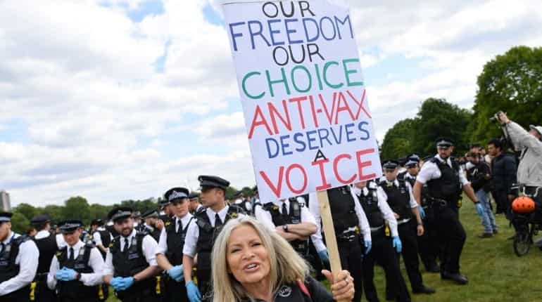 Anti-vaccination movement surges across Europe and US as pandemic soars Anti-vaccination movement surges across Europe and US as pandemic soars