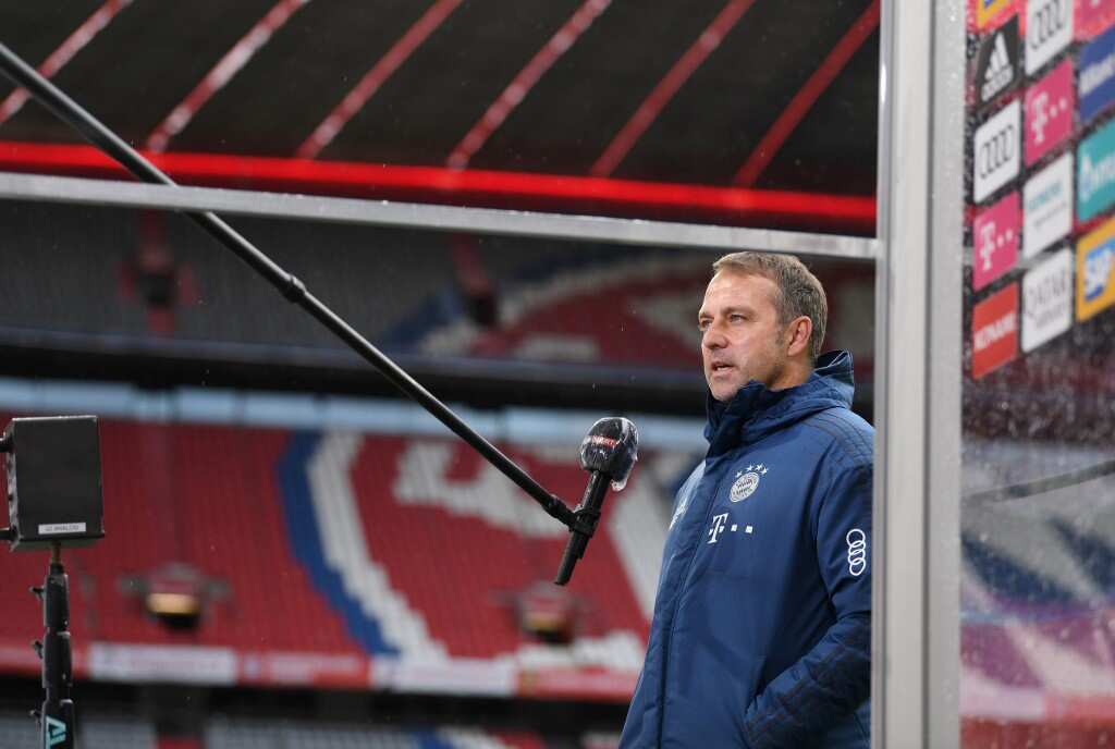 Bayern coach Flick bemoans lack of fans at 'special' Dortmund clash