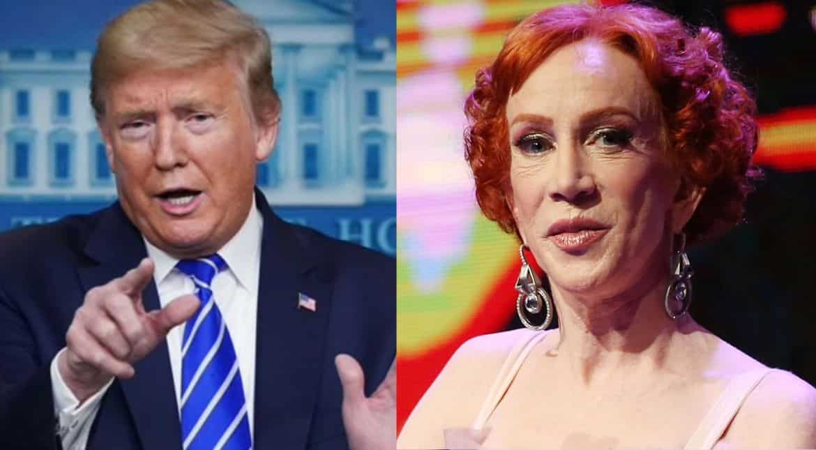 Comedian Kathy Griffin picks up a beef with Donald Trump, yet again!