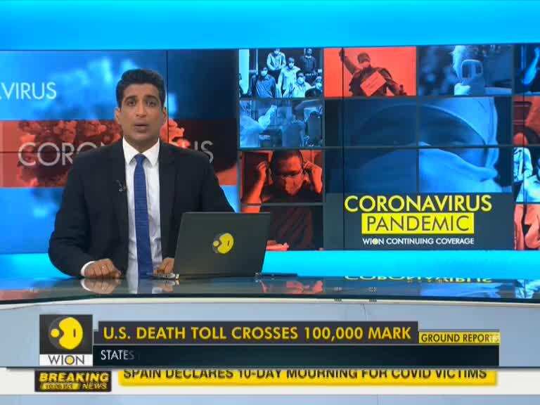US COVID-19 death toll crosses 100,000 mark: Trump urges to reopen economy