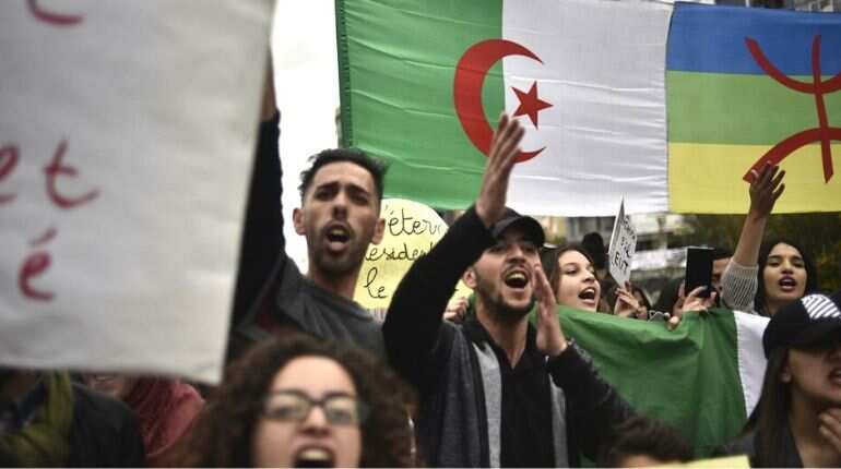 French film on Algeria sparks diplomatic spat, angers protesters