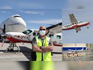 World's largest all-electric plane soars in the air for the first time