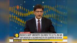 WION Dispatch: India GDP growth slows to 3.1% in Q4 of 2019-20
