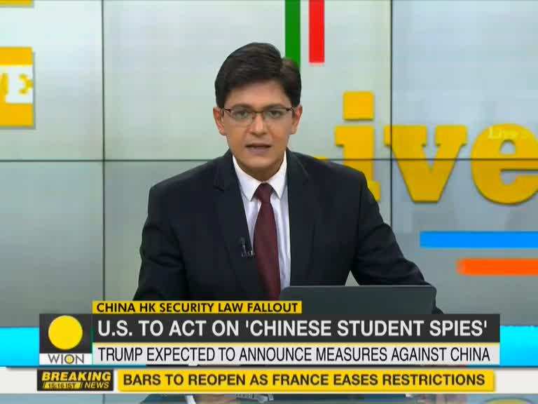 US Secretary of State Mike Pompeo: US will take action to prevent alleged spying by Chinese student