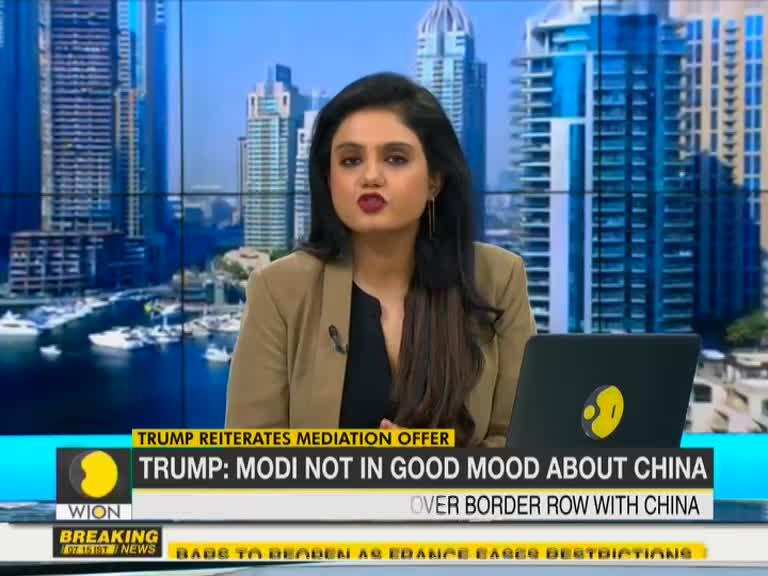 Trump reiterates mediation offer: 'Modi not in good mood over border row'