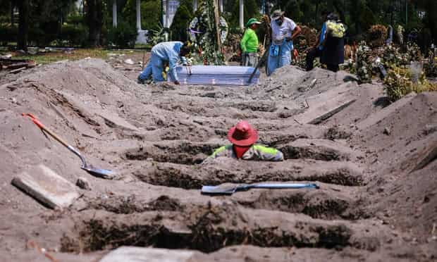 Mexico's cemeteries brace for surge in coronavirus deaths as country readies to reopen