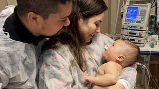 Five-month-old baby survives coronavirus after 32 days in coma