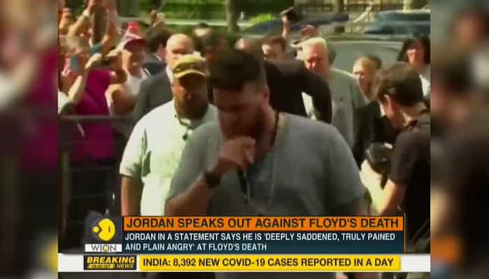 Michael Jordan chorus against racism in US, Death of George Floyd