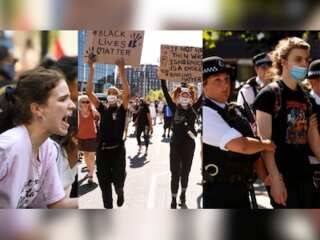 From London to New Zealand, people join in on 'Black Lives Matter' protests