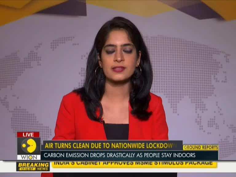 Air quality before and after COVID-19 lockdown: New Delhi, Milan breath cleaner air
