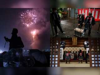 Fireworks light up Japan to lift spirits amid pandemic