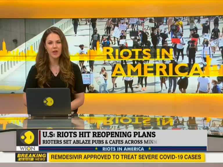 WION Dispatch: Rioters vandalize stores as protest turns violent in US