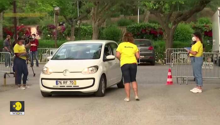 Movie-lovers sit back, enjoy the show as drive-in cinema launches near Lisbon