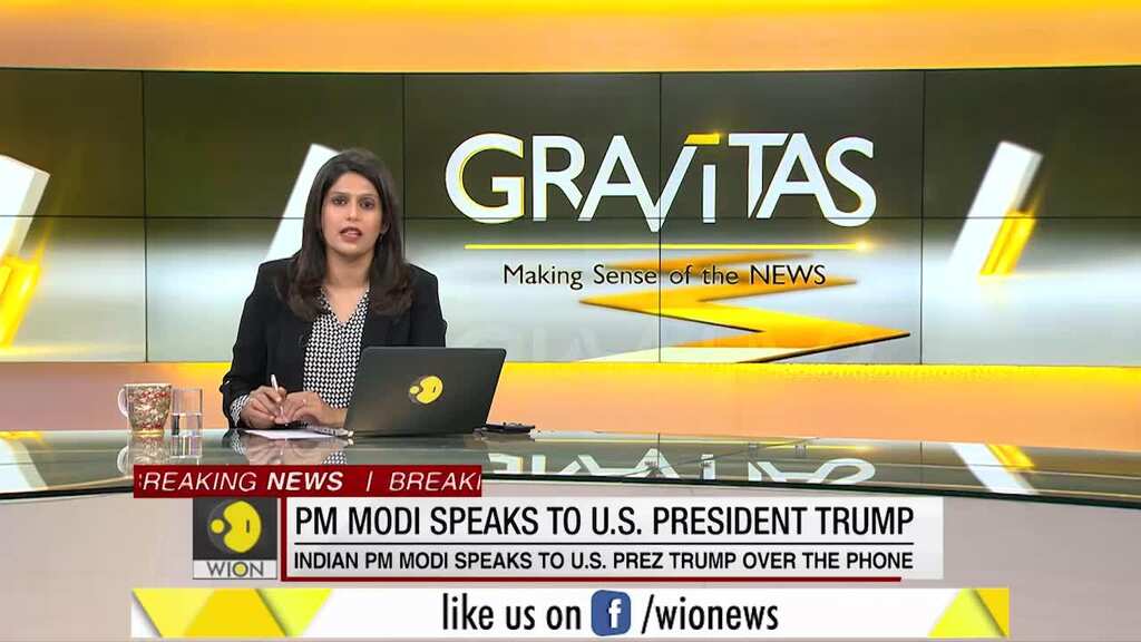 Gravitas: PM Modi speaks to Donald Trump