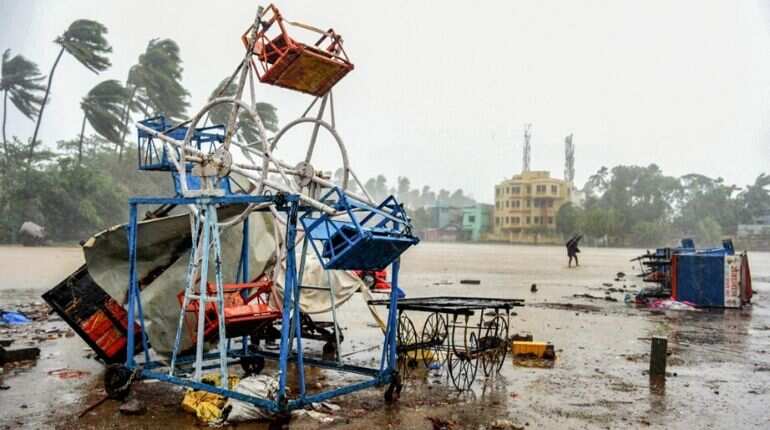 Cyclone Nisarga disrupts power lines in Maharashtra; weakens after making landfall in Alibaug