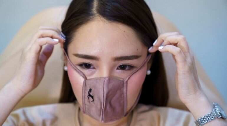 Plastic shield for staff