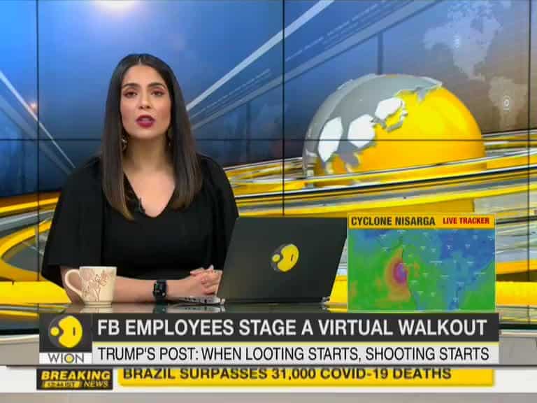 FB CEO defends no action against Trump's inhuman post