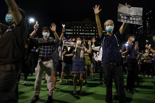 Mass protests in Hong Kong over Tiananmen massacre Mass protests in Hong Kong over Tiananmen massacre