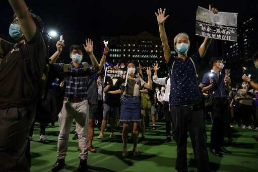 Mass protests in Hong Kong over Tiananmen massacre