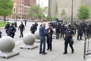 Video shows police in Buffalo, New York, shoving 75-year-old man to ground