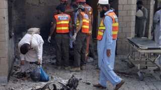 Road side bomb blast kills 2 school teachers in Pakistan