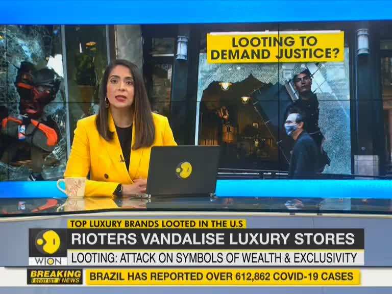US: Top luxury brand stores looted during the anti-racism riots after George Floyd's killing
