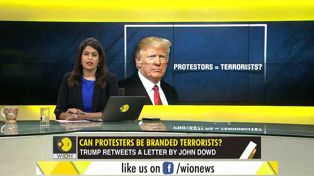 Gravitas: Trump thinks protesters are terrorists!
