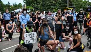'NO KNEELING': Trump criticises anti-racism protests during US anthem