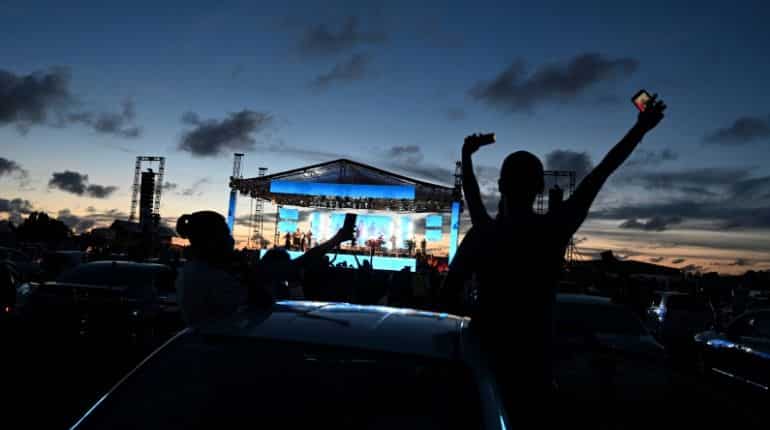 A trial concert