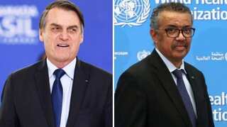 Top 10 world news today: Brazil threatens to quit WHO, France backs Hong Kong and more