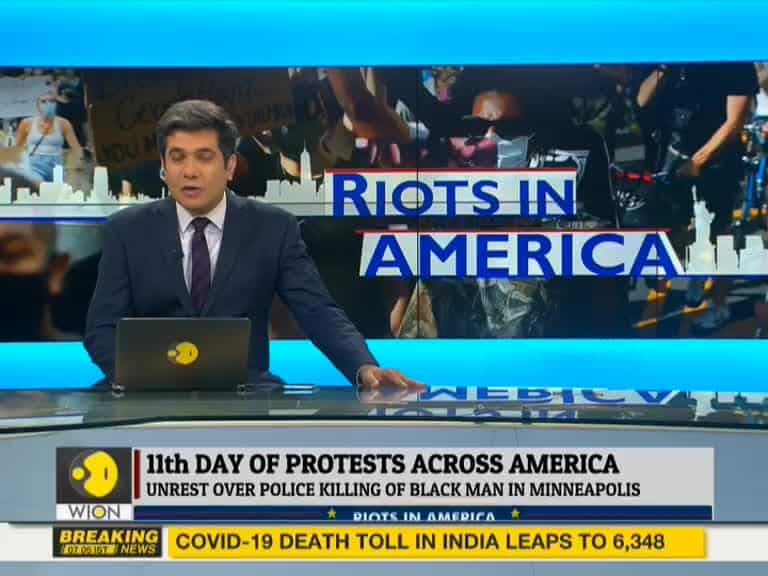 George Floyd protests: 11th day of protests across America