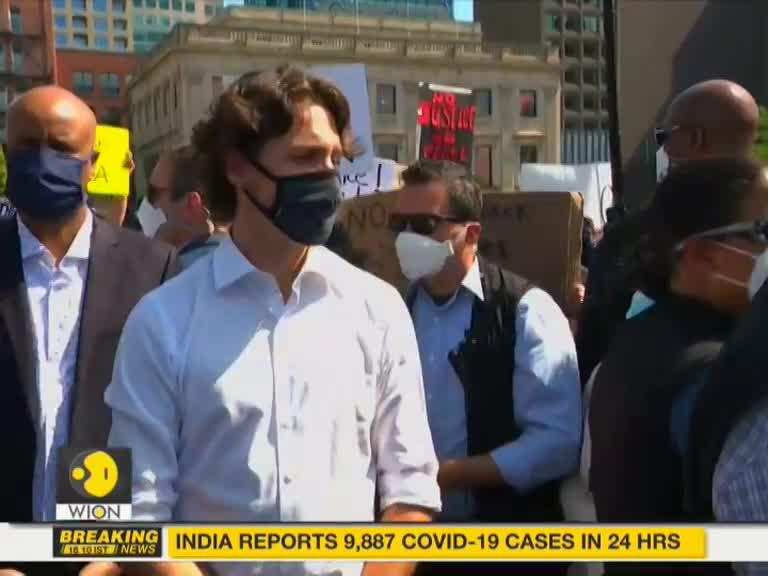 Trudeau joins anti-racism protests