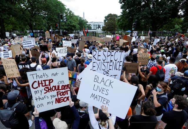 Uniformed military personnel deployed at WH grounds as anti-racism protests in US enter Day 12 Uniformed military personnel deployed at WH grounds as anti-racism protests in US enter Day 12