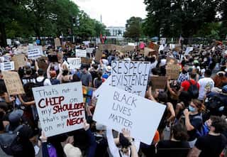 Uniformed military personnel deployed at WH grounds as anti-racism protests in US enter Day 12