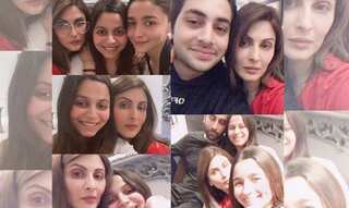 In pics: Alia Bhatt, Ranbir Kapoor, Riddhima, Shaheen spend quality time together
