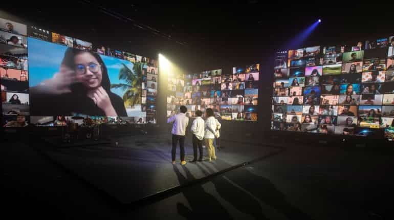 'Closer than being at an actual concert'