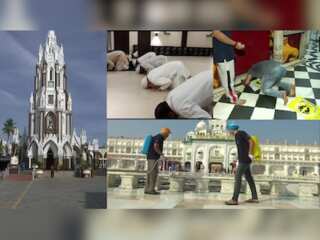 Unlock 1.0: Wearing masks to not touching idols - devotees offer prayers from distance