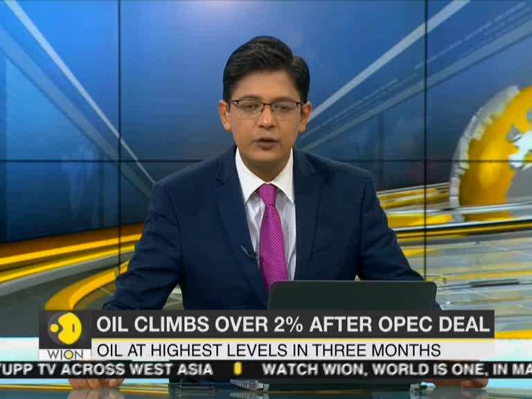 Oil climbs over 2% after OPEC deal - World News
