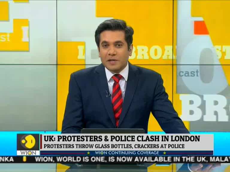 Thousands turn up for black lives matter protests in London