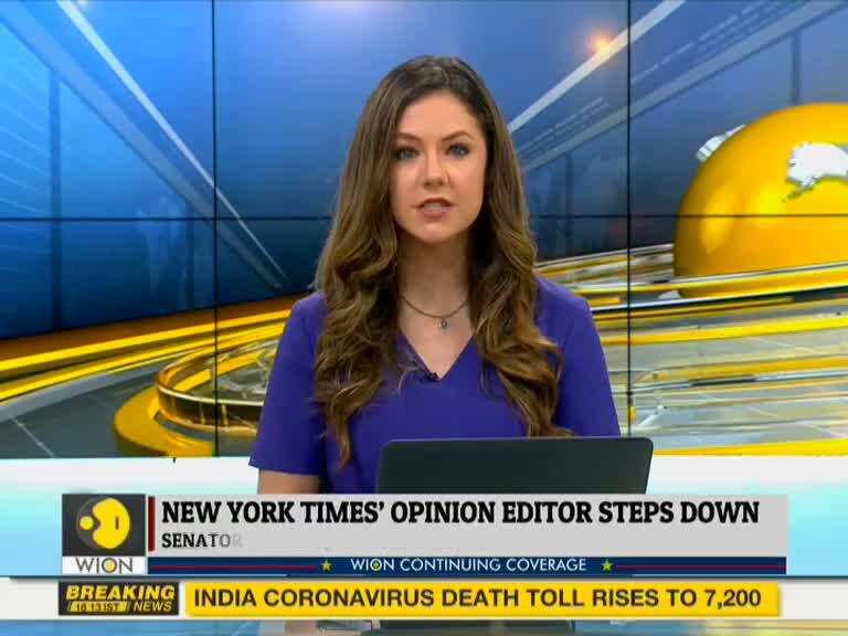 New York Times' opinion Editor steps down after backlash over an op-ed