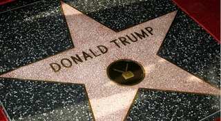 Donald Trump's Hollywood Walk of Fame star vandalised