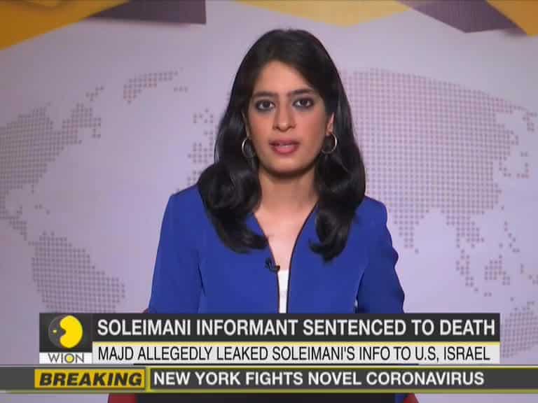 Death sentence for alleged Iranian spy Mahmoud Mousavi Majd for providing information about Qassem Soleimani