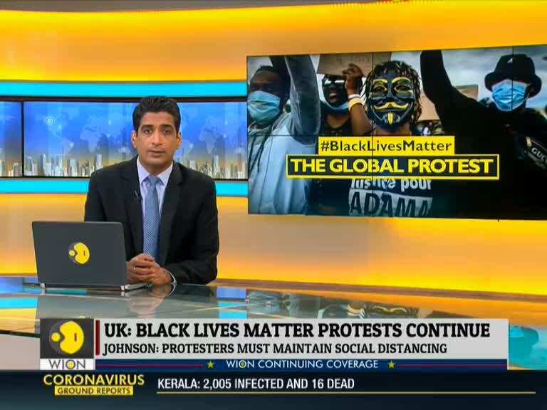 UK's Home Secretary Priti Patel says 'Violent protesters must be held accountable'