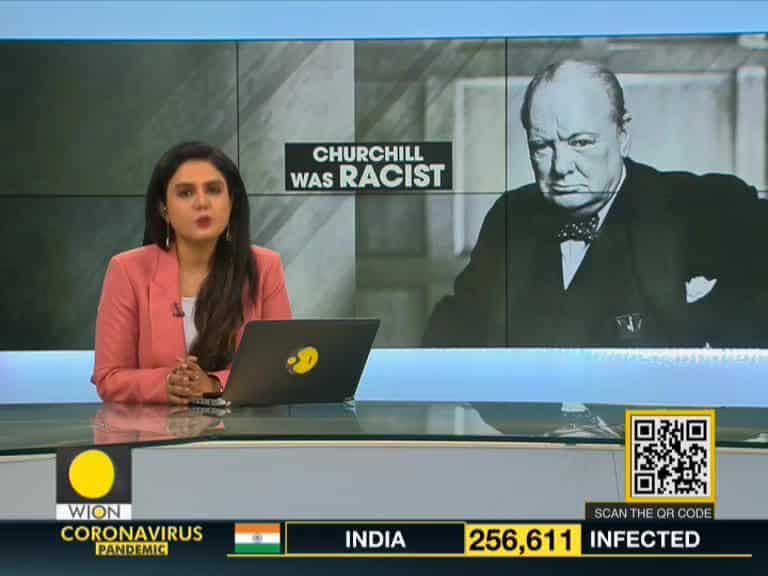 'Indians are a beastly people with a beastly religion' quoted by Winston Churchill