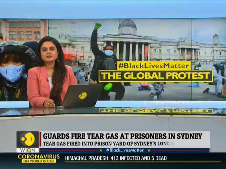 BLM Protest: Tear gas fired into prison yard of Sydney's Long Bay jail