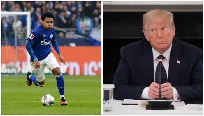 Schalke's US player Weston McKennie slams 'racist' Donald Trump Schalke's US player Weston McKennie slams 'racist' Donald Trump