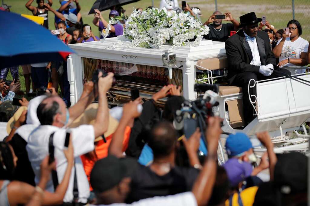 'He's going to change the world': George Floyd hailed at funeral