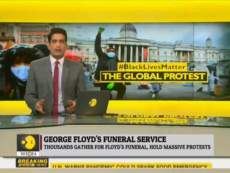 George Floyd buried in Houston just next to his mother