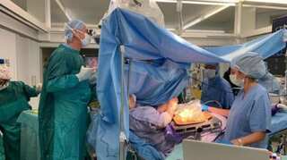 60-year-old woman prepares 90 stuffed olives during brain tumour operation